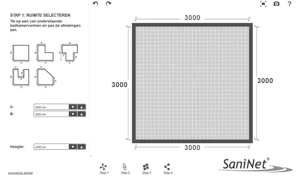 Zelf uw badkamer ontwerpen